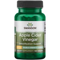 Swanson Apple Cider Vinegar - Double Strength 120 Tablets